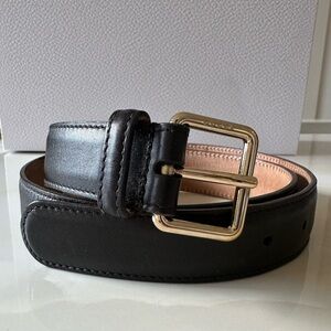 Gucci belt - brown with gold hardware - size 80